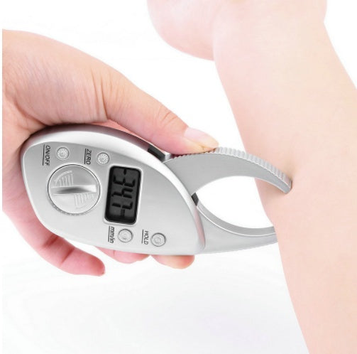 Digital Body Fat Caliper Skinfold Caliper LCD Display Analyze