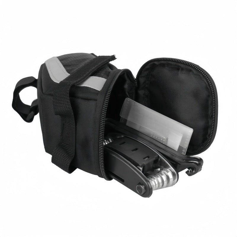 Small Storage Black Cycling Seat Tail Rear Pouch Bag Accessory AMI Cart