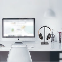 Space Saving Gaming Headset Stand Rack Desktop Organizer