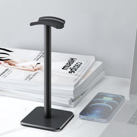Space Saving Gaming Headset Stand Rack Desktop Organizer