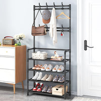 Multi-Layer Shoe Rack Clothes Hat Hangers Organizer Shelf