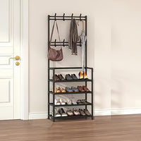 Multi-Layer Shoe Rack Clothes Hat Hangers Organizer Shelf