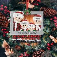 DIY  Christmas Family Pendant Decorations for Home