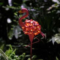 Garden Solar Lights Outdoor Solar Powered Flamingo Stake Lights