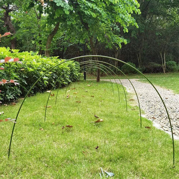 15/36Pcs Greenhouse Hoops Kit with Clips Durable Fiberglass Frame AMI Cart