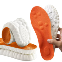 High Elasticity Latex Sport Insoles Soft Shoe Pads Orthotic Insoles