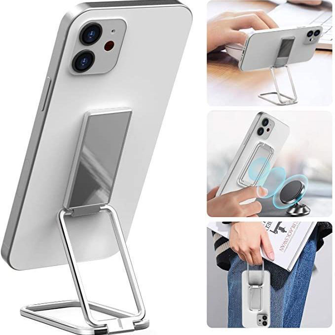 Fold able Mobile Phone Holder Ring Buckle Retractable Desktop