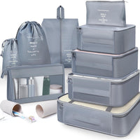 8 Pcs Travel Organizer Bag Set