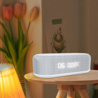 Wireless Fast Charging Digital Alarm Clock with Temperature Display