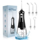 Dental Water Flosser Oral Irrigator USB Rechargeable with 3 Modes
