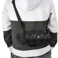 Handlebar Bag Multifunction Bicycle Frame Pannier and Shoulder Bag