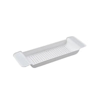Retractable Bathtub and Kitchen Sink Storage Rack Shelf