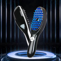 Electric Scalp Massager Comb with LED and Hair Growth Spray Function