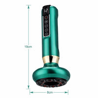 Electric Cupping Massager with Vacuum Suction and Infrared Heat