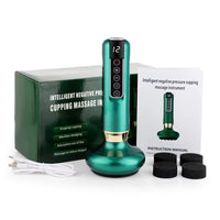 Electric Cupping Massager with Vacuum Suction and Infrared Heat