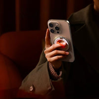 Colorful Magnetic Kickstand Silicone Ring Phone Grip Holder Stand