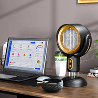 Portable Range Hood Cooking Table Vent 2 Speed Exhaust Fan Air Purifier
