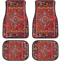 4 Piece Bohemian Car Mats