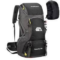 50L Travel Backpack Waterproof Hiking Camping Rucksack for Outdoor Sports