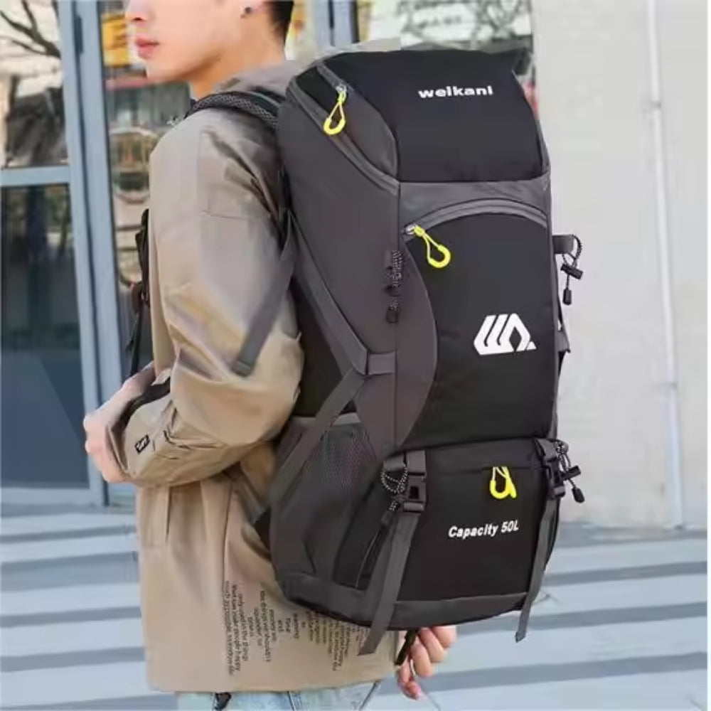 50L Travel Backpack Waterproof Hiking Camping Rucksack for Outdoor Sports AMI Cart