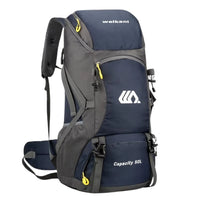 50L Travel Backpack Waterproof Hiking Camping Rucksack for Outdoor Sports