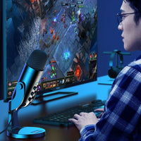 Condenser Microphone USB Tabletop Mic