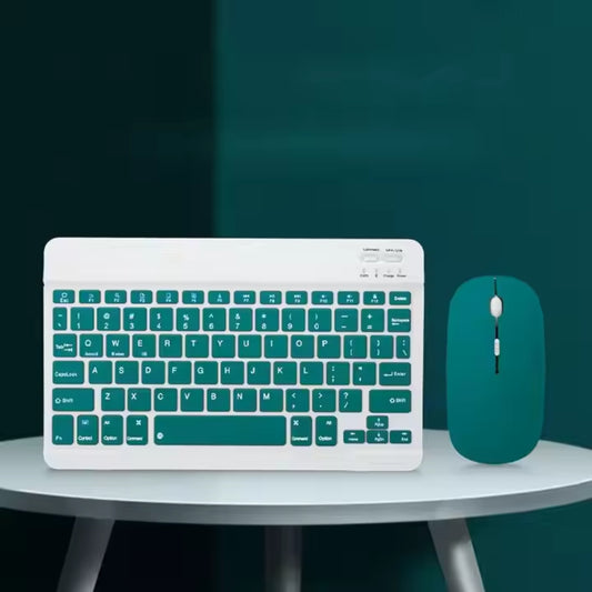 10 inch Universal Wireless Bluetooth Keyboard and Mouse Set