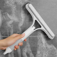 3 in 1 Squeegee Multifunctional Glass Cleaning Tool with Spray Bottle