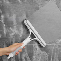 3 in 1 Squeegee Multifunctional Glass Cleaning Tool with Spray Bottle