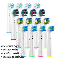 Oral B Electric Toothbrush Replacement Head Nozzles