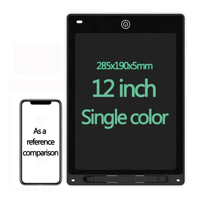10/12/inch LCD Writing Tablet Handwriting Blackboard