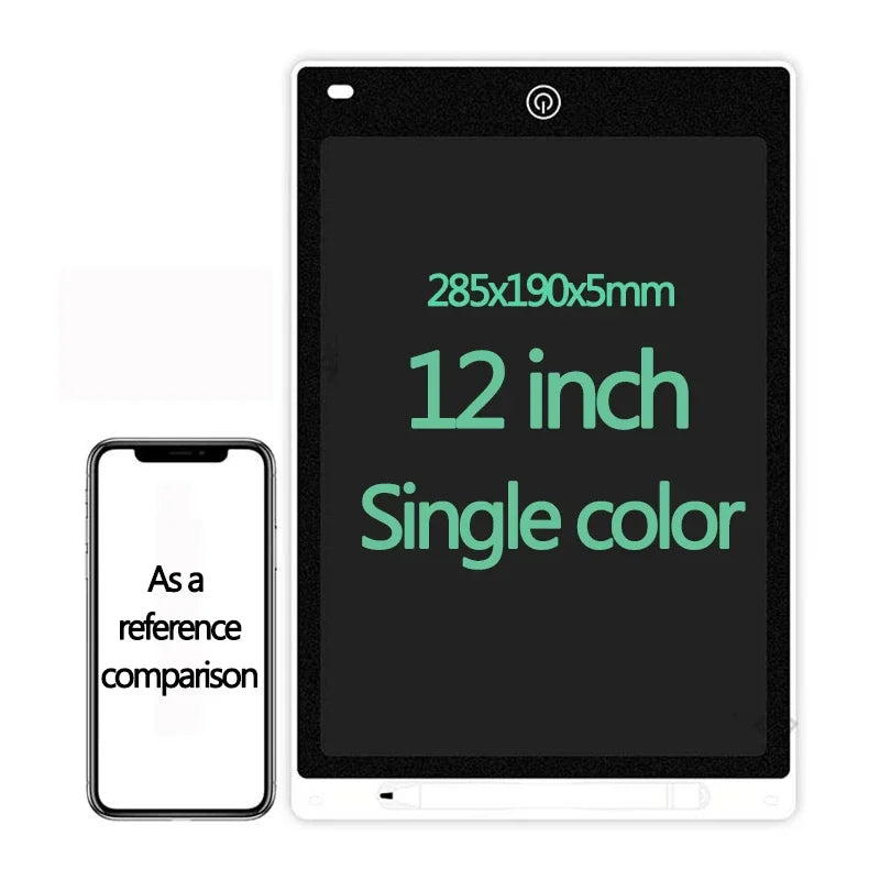 10/12/inch LCD Writing Tablet Handwriting Blackboard