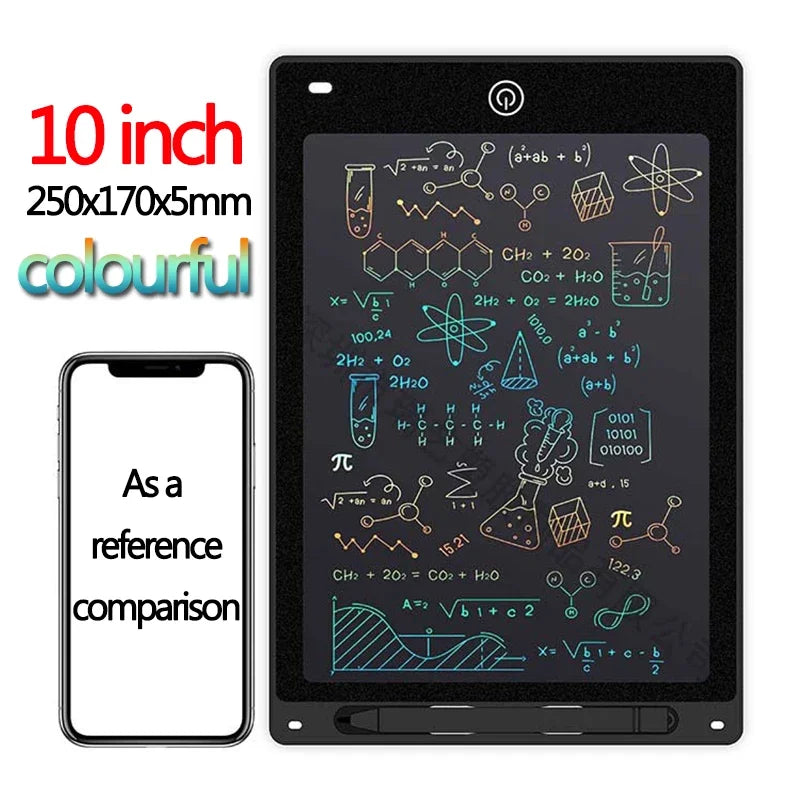10/12/inch LCD Writing Tablet Handwriting Blackboard