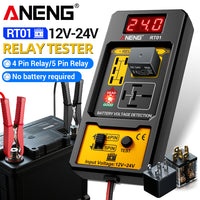 Automotive Car Battery Check LED Indicator Light Relay Diagnostic