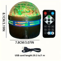 LED Night Light Auto Rotate RGB Galaxy Starry Sky Light