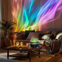 LED Night Light Auto Rotate RGB Galaxy Starry Sky Light