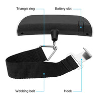 Portable Scale Digital LCD Display Luggage Hanging Weight Balance Tool