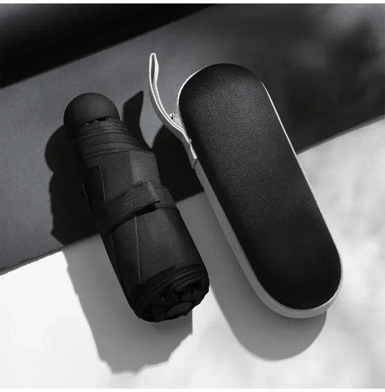 Portable Mini Sunshade Sunscreen Rain Umbrella