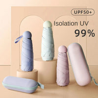Portable Mini Sunshade Sunscreen Rain Umbrella