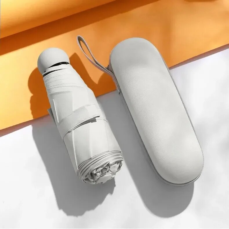 Portable Mini Sunshade Sunscreen Rain Umbrella