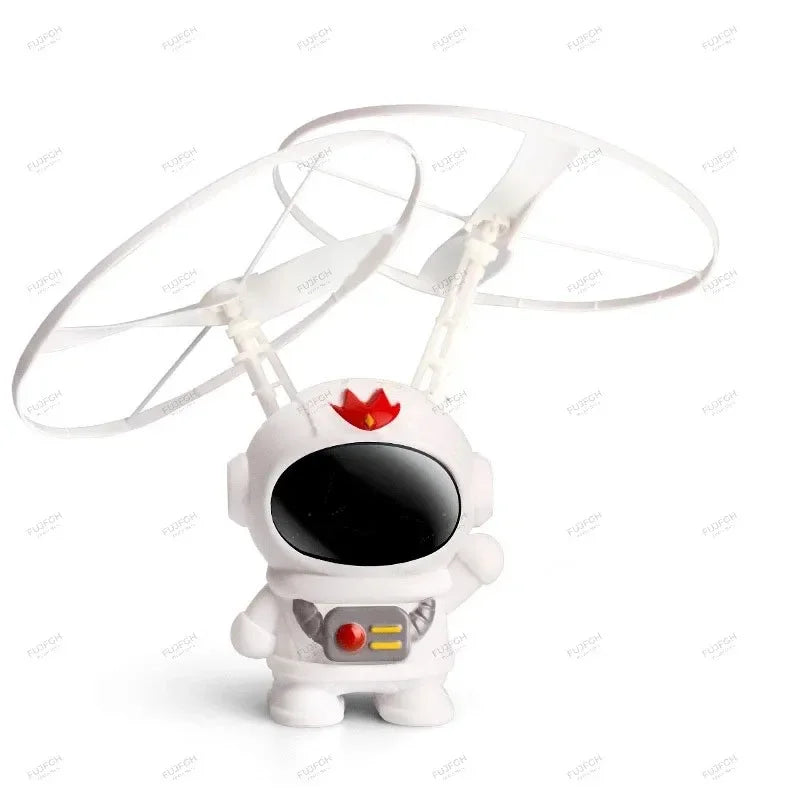 Hand-Controlled Drone Interactive Levitating Luminous Flying Robot