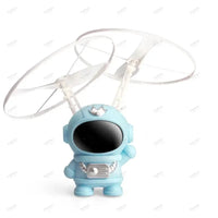 Hand-Controlled Drone Interactive Levitating Luminous Flying Robot