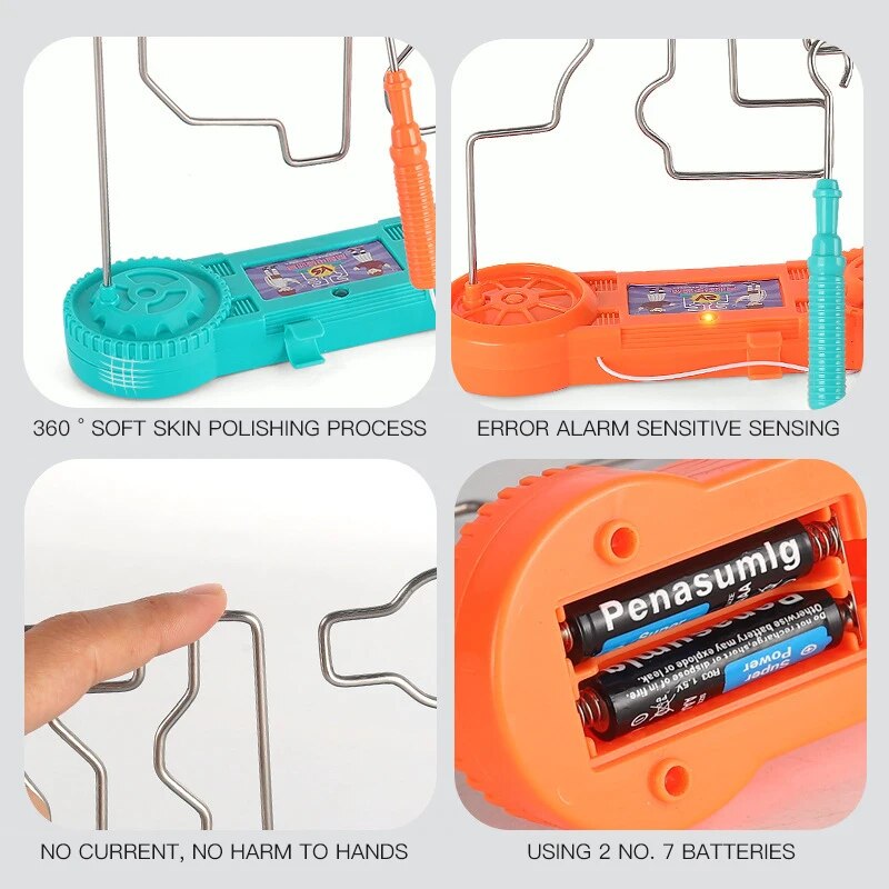 Fire Line Impact Electric Touch Maze Focus Training Game