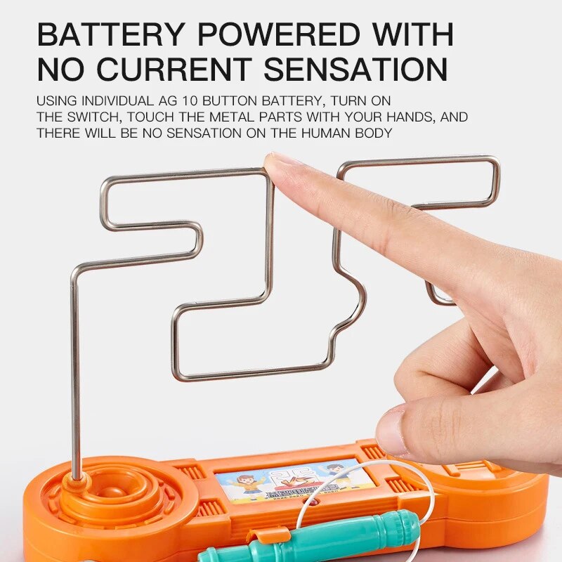 Fire Line Impact Electric Touch Maze Focus Training Game