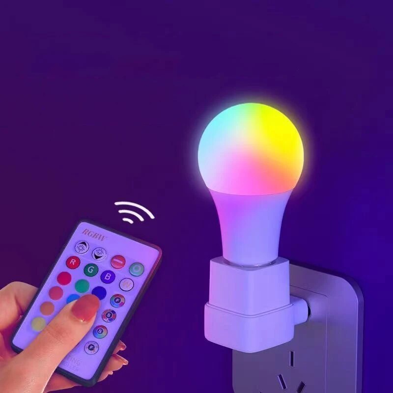 16 Colors RGB Bulb LED Multicolor Household Atmosphere Light