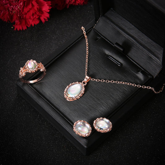 jewelry set Fashion Europe and new necklace earring