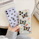 Color butterfly phone case