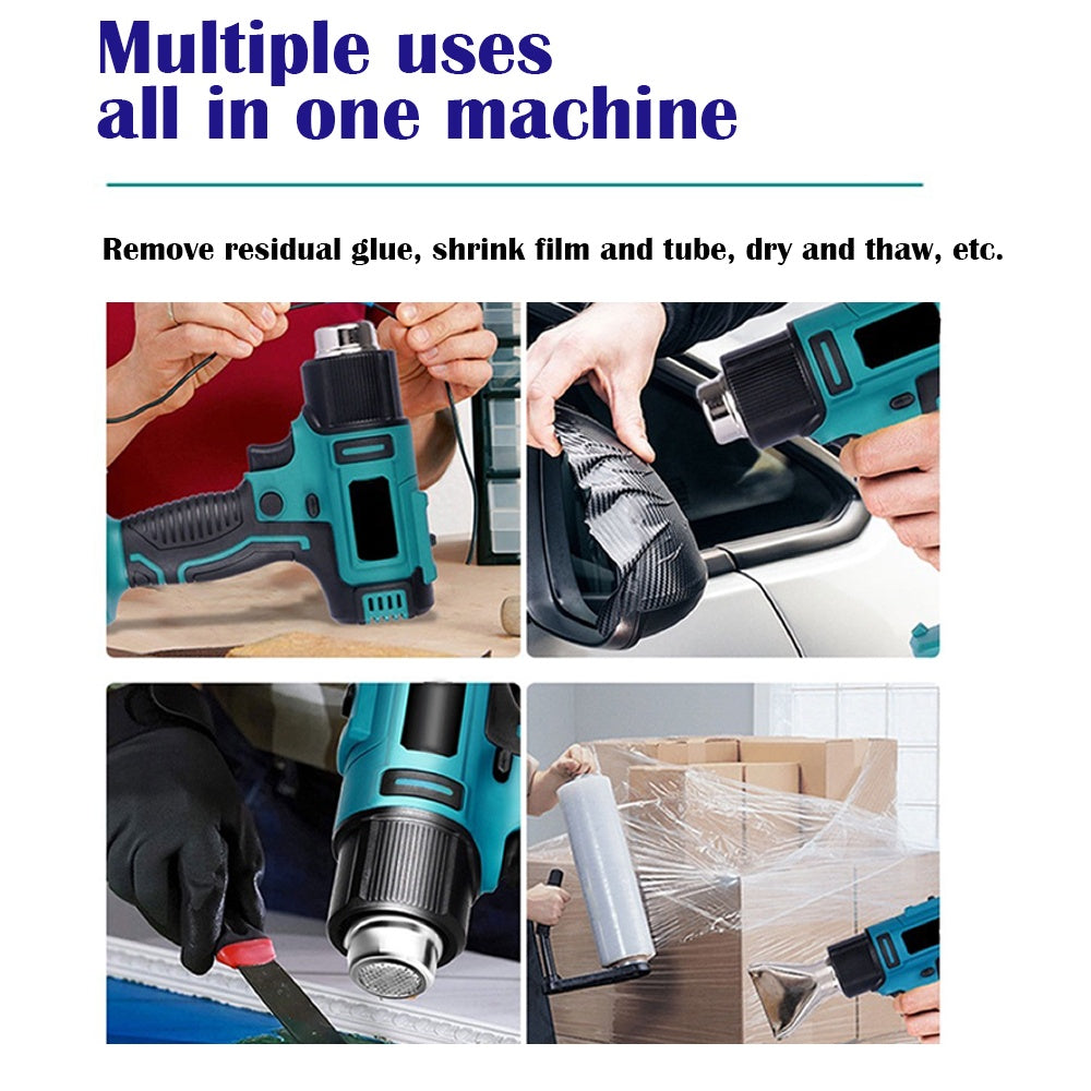 Bare Blue Cordless Hot Air Gun