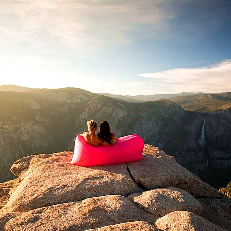 Outdoor Air Sofa Fast Inflatable Laybag Hangout