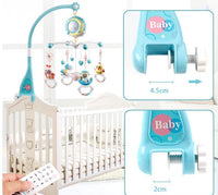 Baby Rattles Crib Mobiles Toy Holder Rotating Mobile Bed